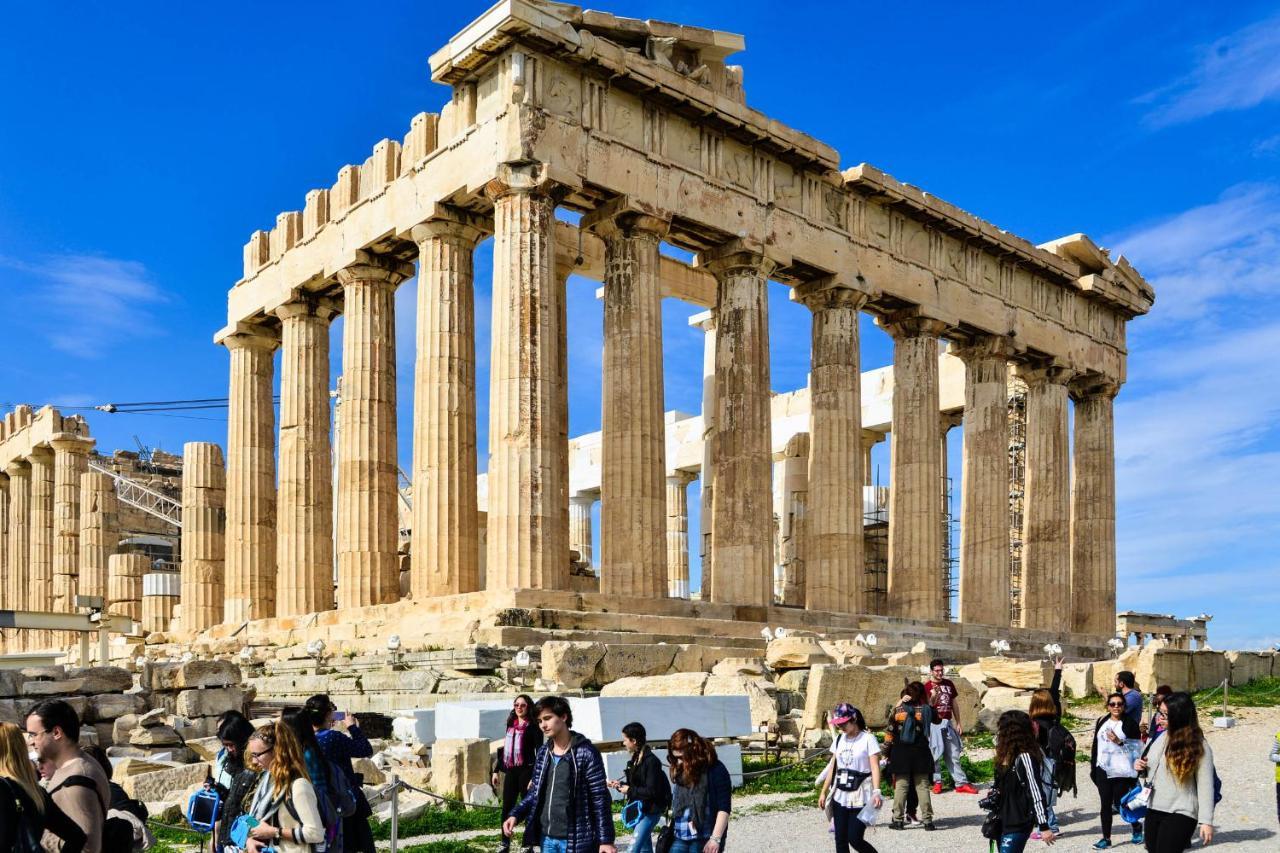 Athens Cozy Studio 4 Min Walk To The Acropolis Hil Daire Dış mekan fotoğraf